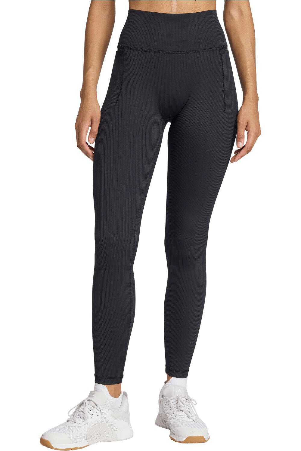 adidas pantalones y mallas largas fitness mujer OPTIME vista frontal