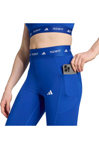 adidas pantalones y mallas largas fitness mujer TECHFIT STASH POCKET vista detalle