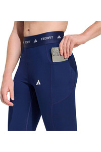 adidas pantalones y mallas largas fitness mujer TECHFIT STASH POCKET vista detalle
