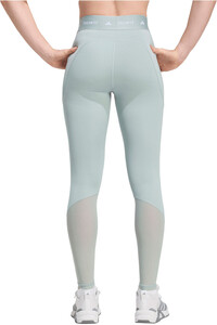 adidas pantalones y mallas largas fitness mujer TECHFIT STASH POCKET vista trasera