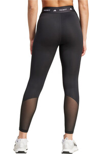 adidas pantalones y mallas largas fitness mujer TF 3S 7/8 L vista trasera
