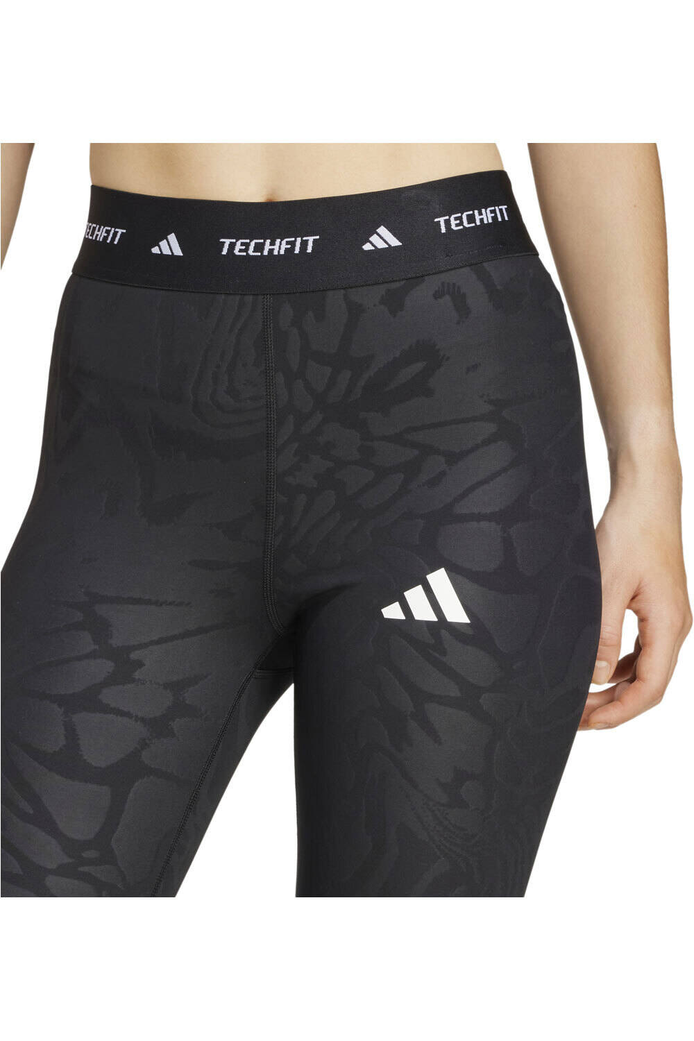 adidas pantalones y mallas largas fitness mujer TF PRINT 7/8 L vista detalle