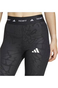 adidas pantalones y mallas largas fitness mujer TF PRINT 7/8 L vista detalle