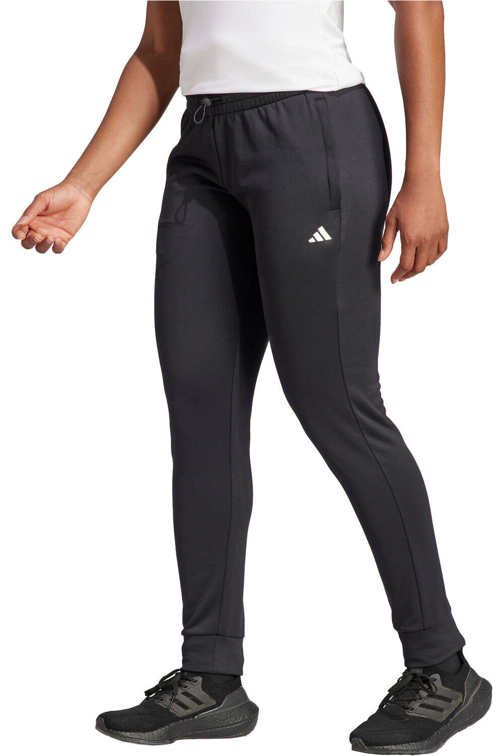 adidas pantalones y mallas largas fitness mujer W GG  TAP P vista frontal