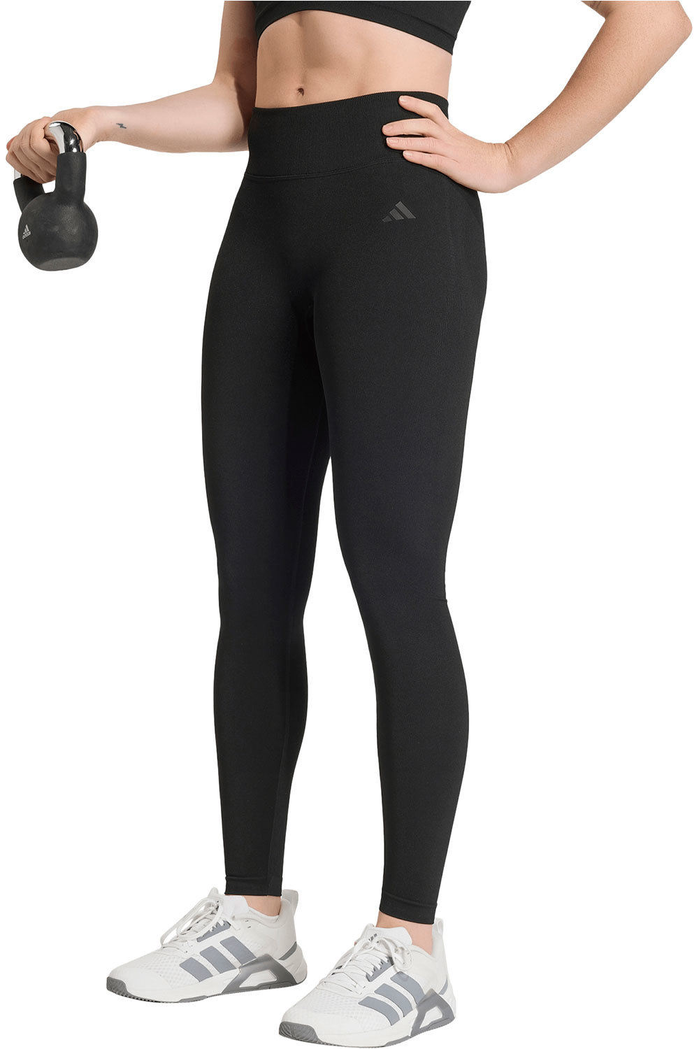 adidas pantalones y mallas largas fitness mujer WE SCRUNCH 1/1L vista frontal