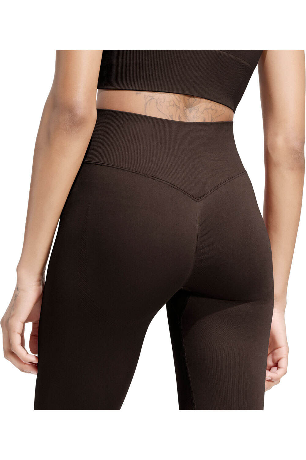 adidas pantalones y mallas largas fitness mujer WORKOUT ESSENTIALS KNIT SCRUNCH vista detalle