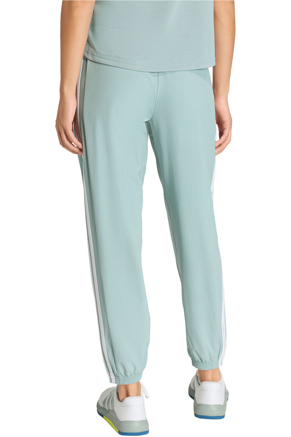 adidas pantalones y mallas largas fitness mujer WORKOUT ESSENTIALS vista trasera