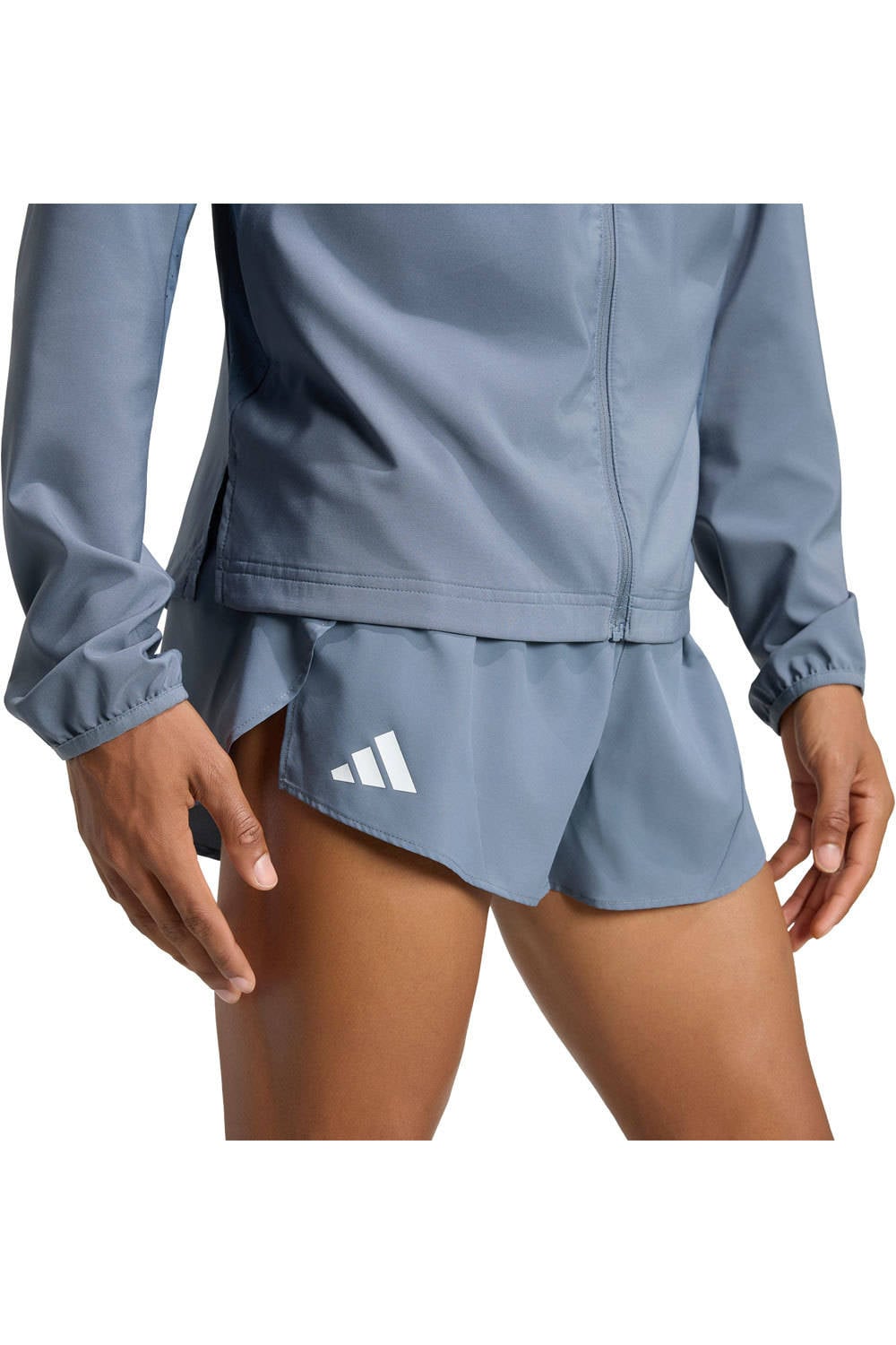 adidas pantaloneta técnica hombre ADIZERO E SPLIT vista detalle