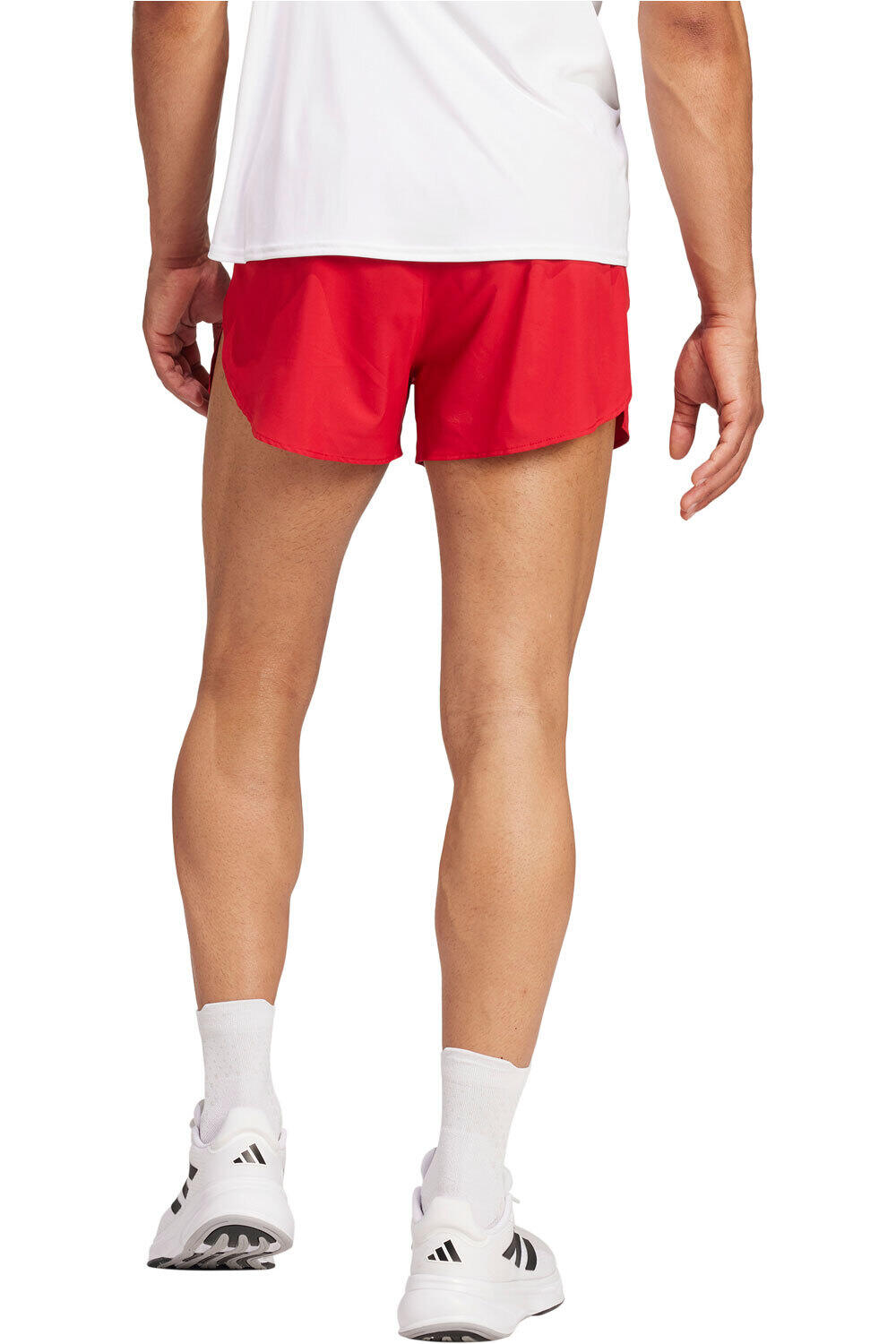 adidas pantaloneta técnica hombre ADIZERO E SPLIT vista trasera