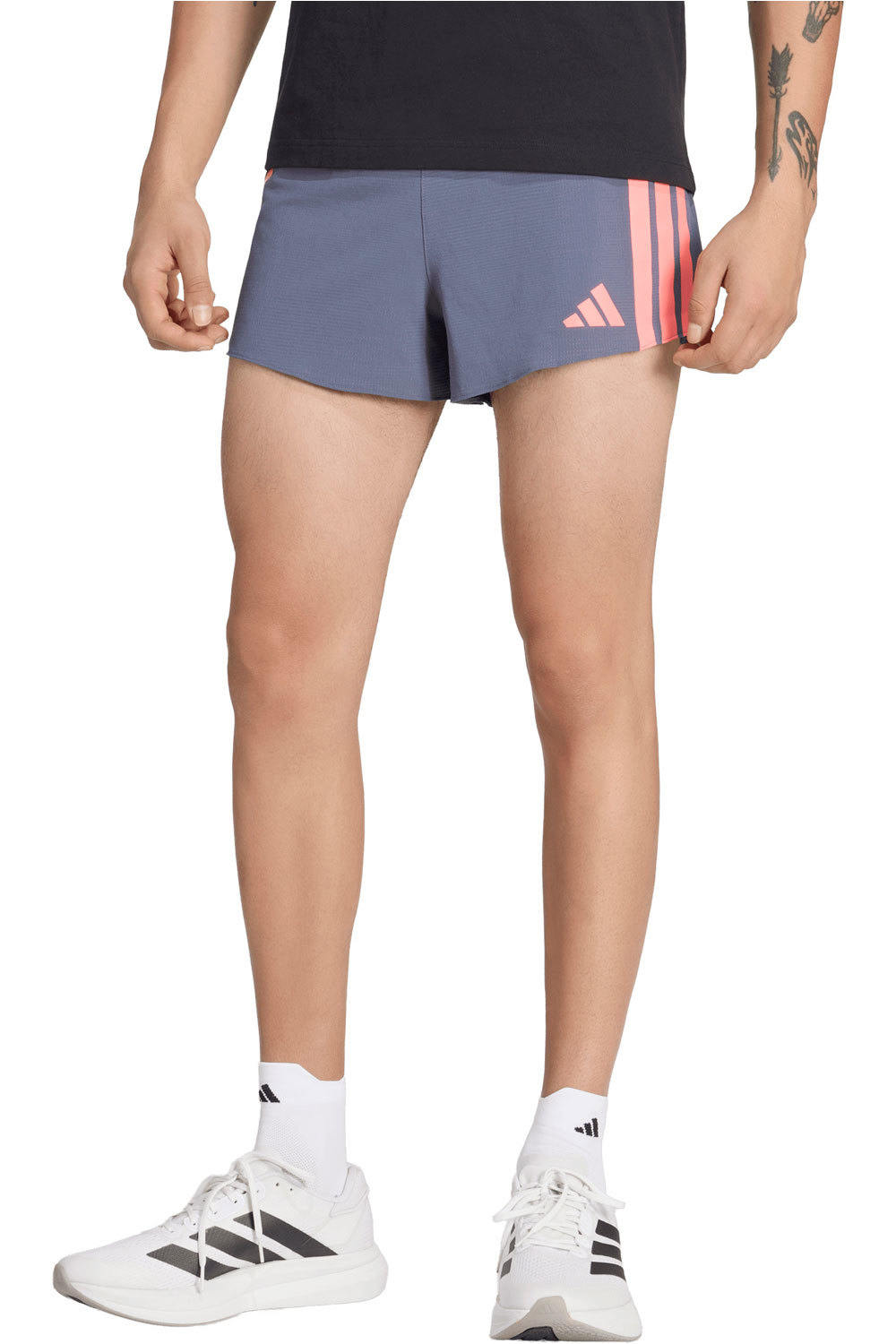 adidas pantaloneta técnica hombre ADIZERO GEL M vista frontal