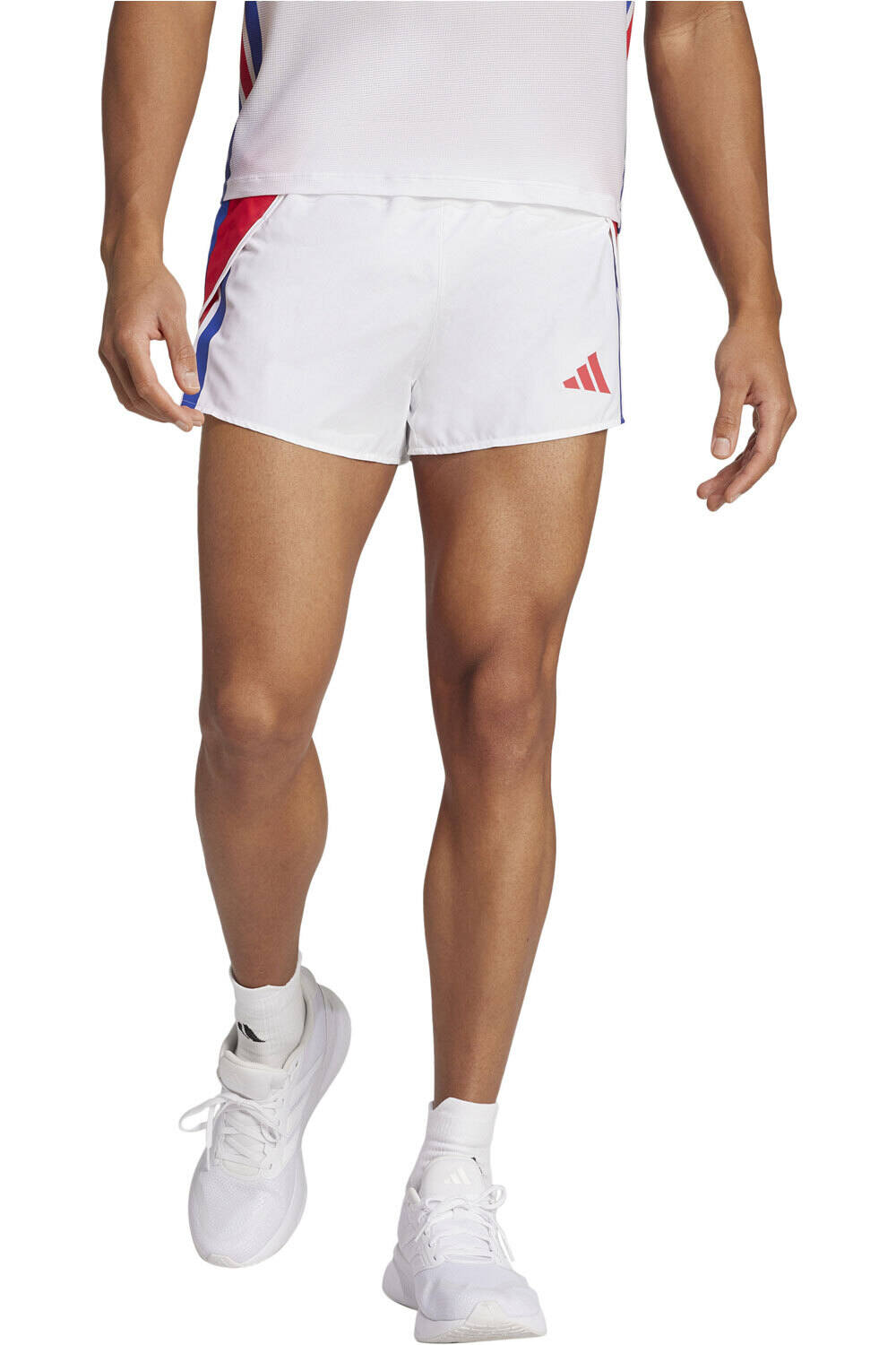 adidas pantaloneta técnica hombre ADIZERO R SHR M vista frontal