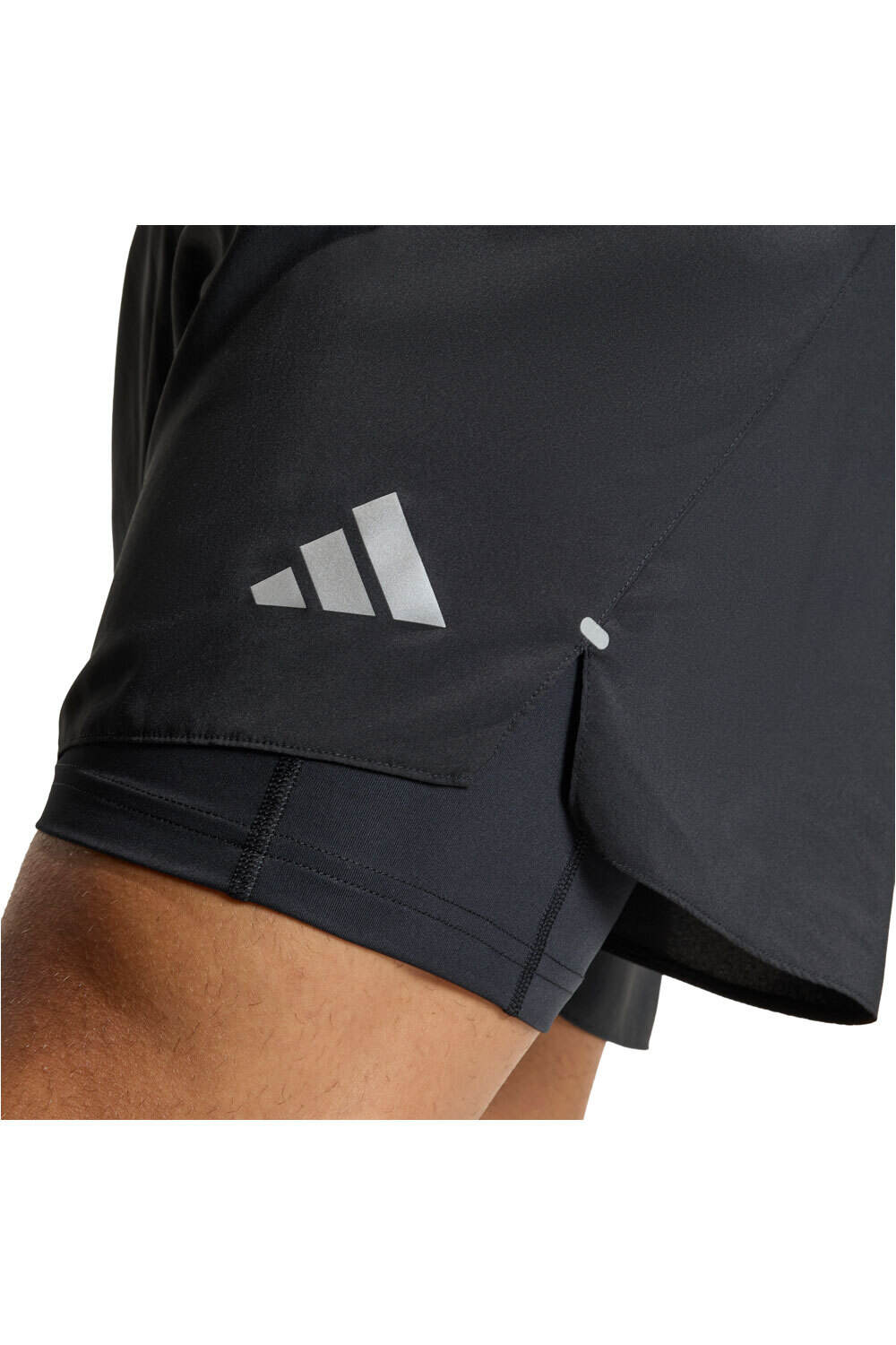 adidas pantaloneta técnica hombre Run Ess 21 S M vista detalle