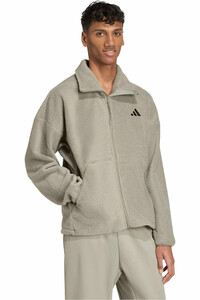 adidas polar hombre CITY TECH HIGH PILE FLEECE FULL-ZIP vista detalle