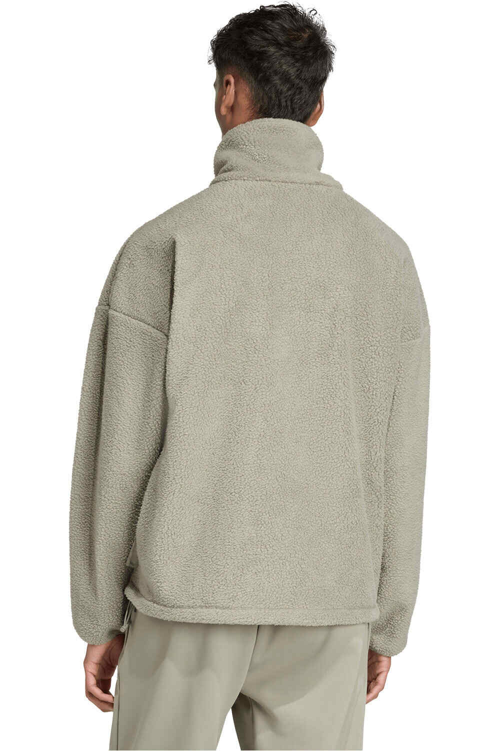 adidas polar hombre CITY TECH HIGH PILE FLEECE FULL-ZIP vista trasera