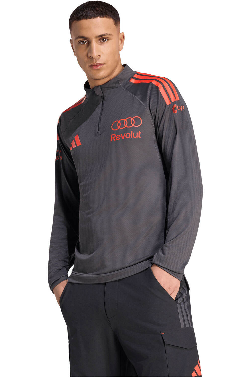 adidas polar hombre EQUIPO DE MECNICA AUDI F1 TEAM vista frontal