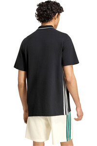 adidas polo manga corta hombre M 3S PQ PS vista trasera