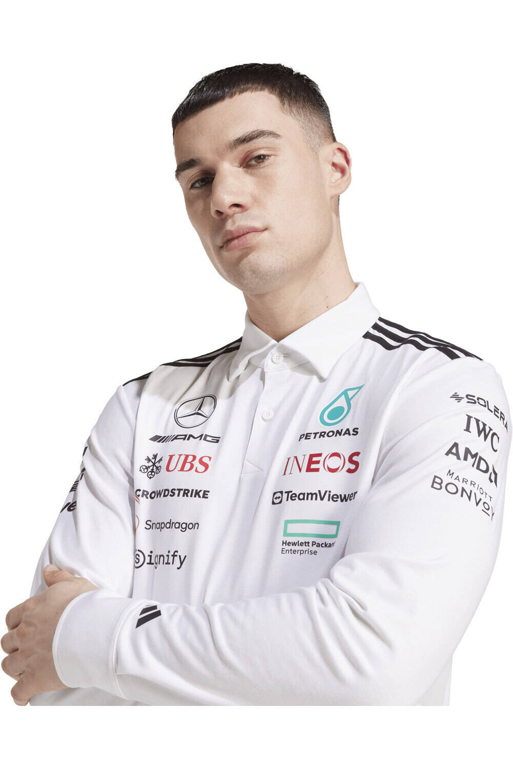 adidas polo manga corta hombre MERCEDES AMG PETRONAS F1 TEAM 03