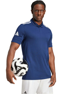 adidas polo manga corta hombre SQUADRA25 vista detalle