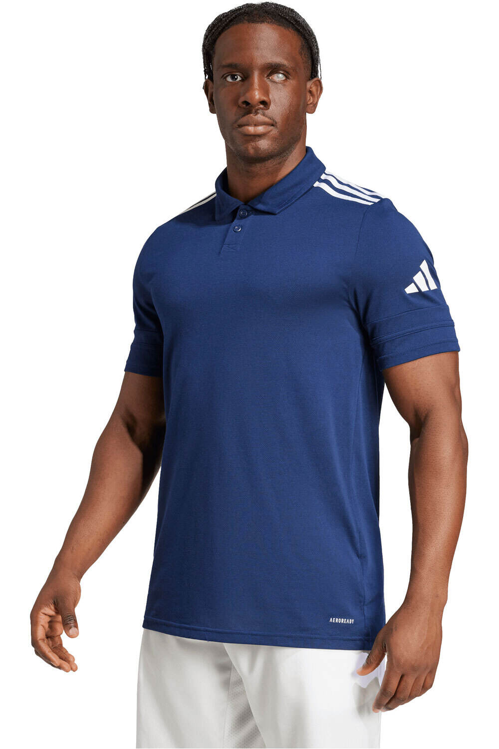 adidas polo manga corta hombre SQUADRA25 vista frontal