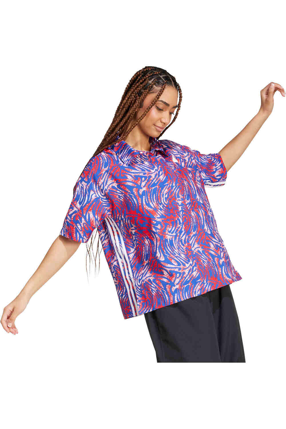 adidas polo manga corta mujer EXPRESS SHIRT vista detalle