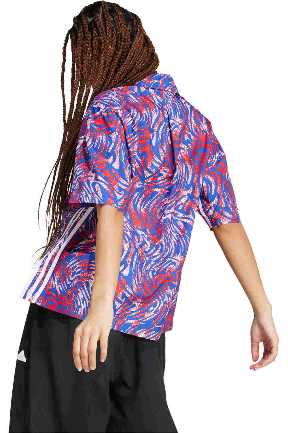 adidas polo manga corta mujer EXPRESS SHIRT vista trasera