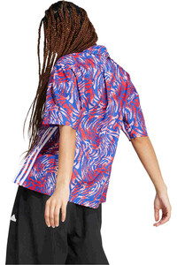 adidas polo manga corta mujer EXPRESS SHIRT vista trasera