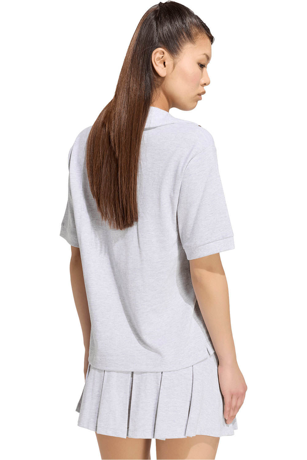 adidas polo manga corta mujer W CP POLO vista trasera
