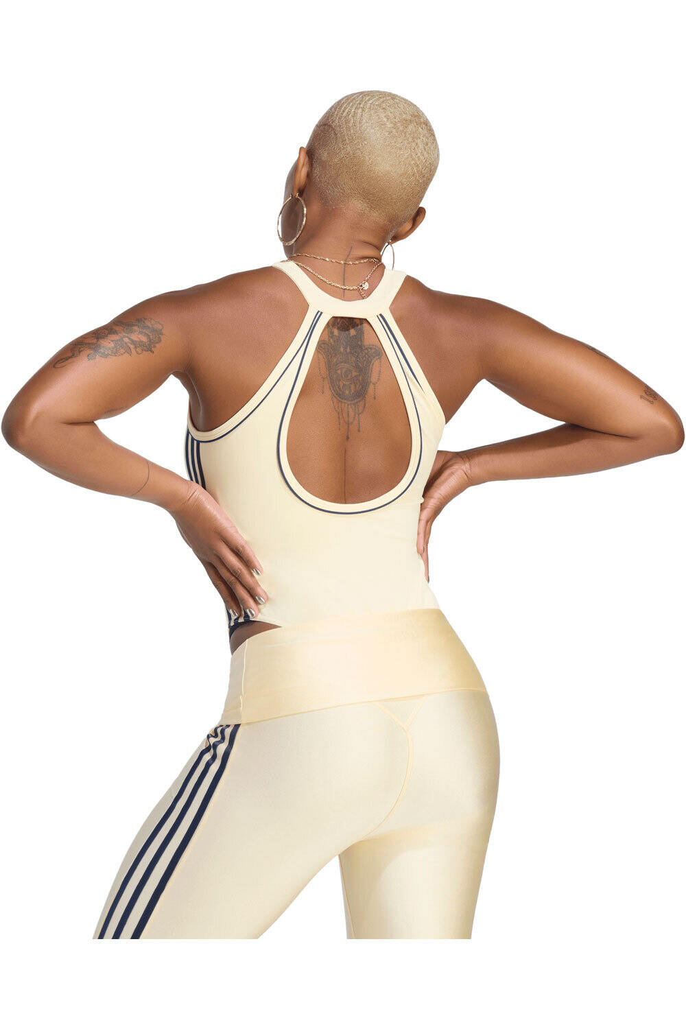 adidas ropa interior aerobic mujer OG SP LEOTARD vista trasera