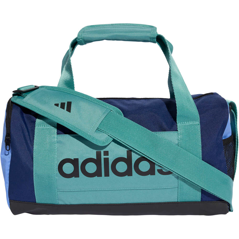 adidas saco petate LINEAR DUFFEL XSMALL COLORBLOCK vista frontal