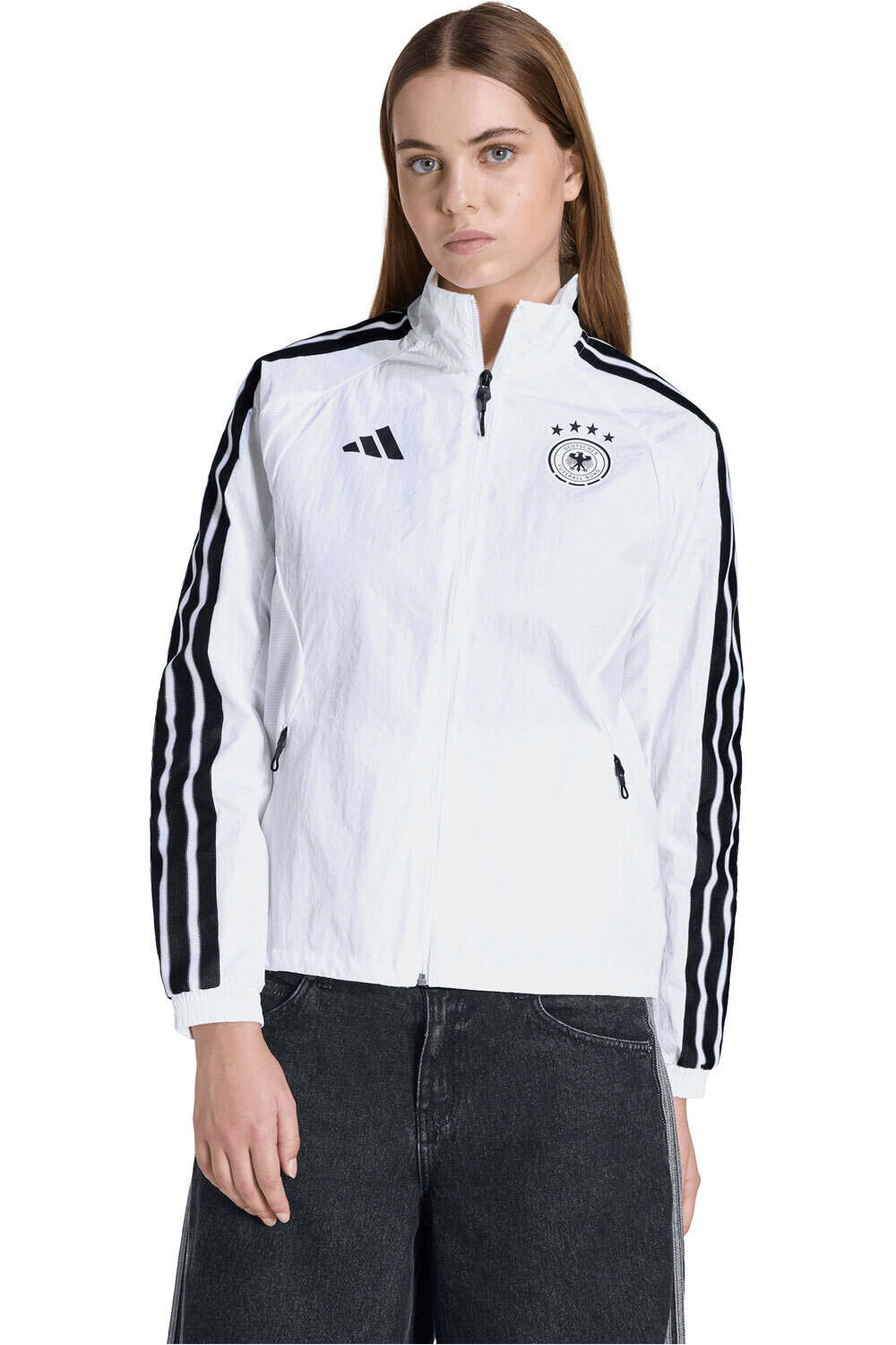adidas sudadera entrenamiento fútbol ALEMANIA 26 H AN JK W vista frontal