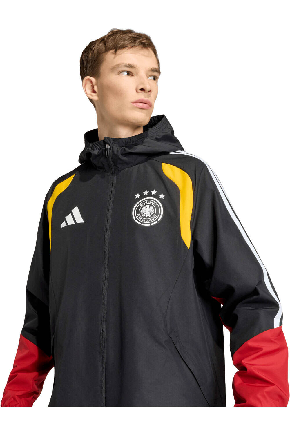 adidas sudadera entrenamiento fútbol ALEMANIA 26 TIRO ALL WEATHER vista detalle