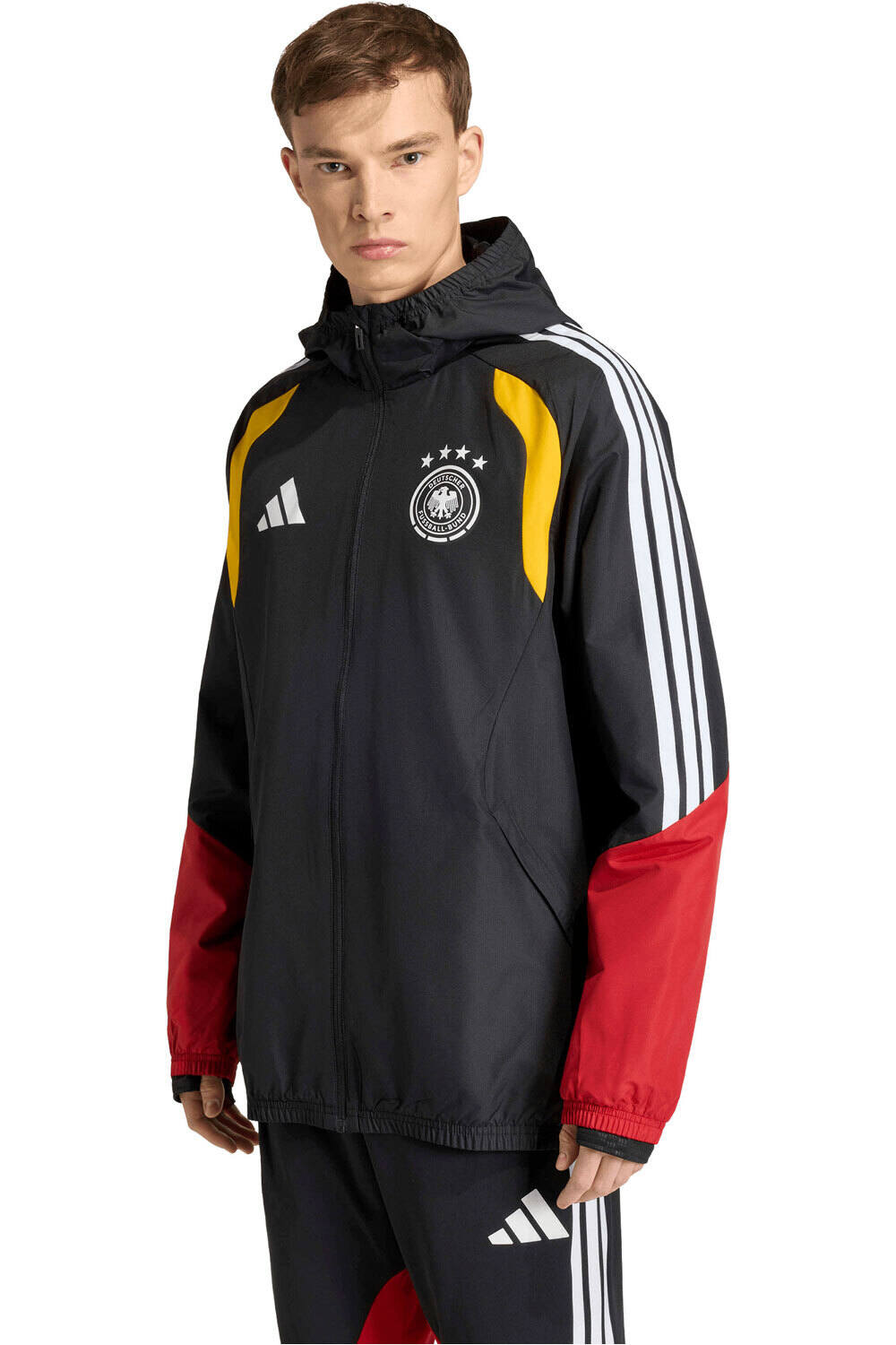 adidas sudadera entrenamiento fútbol ALEMANIA 26 TIRO ALL WEATHER vista frontal