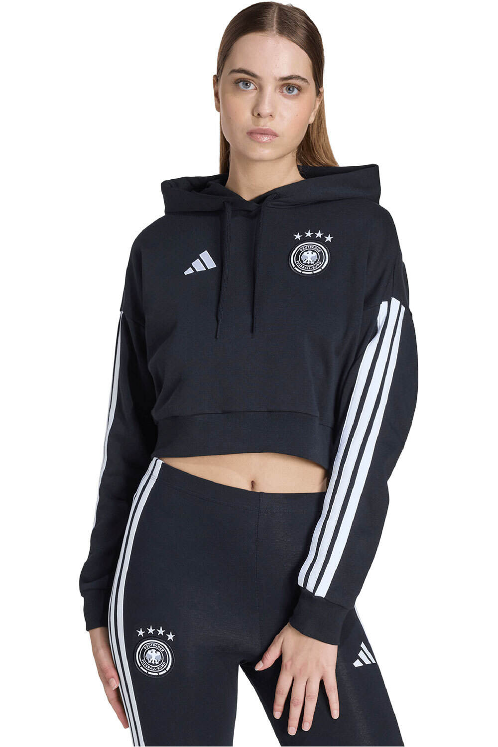 adidas sudadera entrenamiento fútbol ALEMANIA 26 WMN HD vista frontal