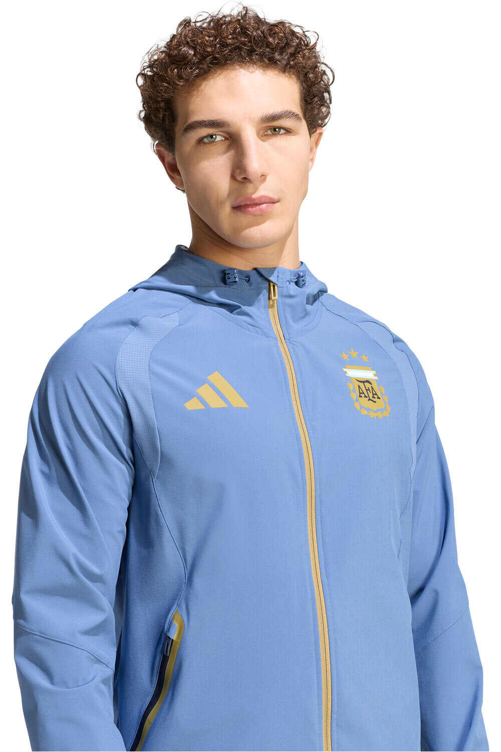 adidas sudadera entrenamiento fútbol ARGENTINA 26 TT FZ WB vista detalle