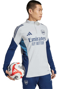 adidas sudadera entrenamiento fútbol ARSENAL FC 25/26 TIRO 25 COMPETITION vista detalle