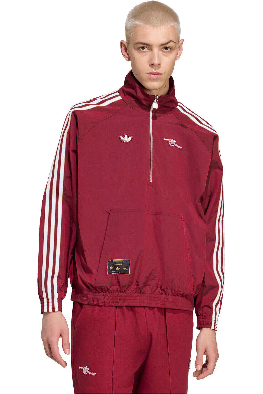 adidas sudadera entrenamiento fútbol ARSENAL TERRACE ICONS vista frontal