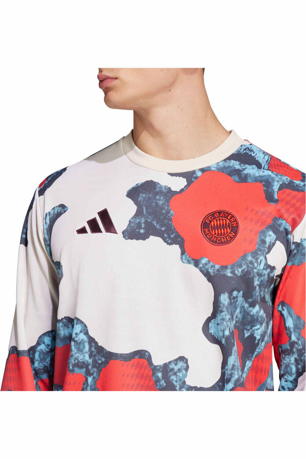 adidas sudadera entrenamiento fútbol B.MUNICH 25 PRE WTP 03