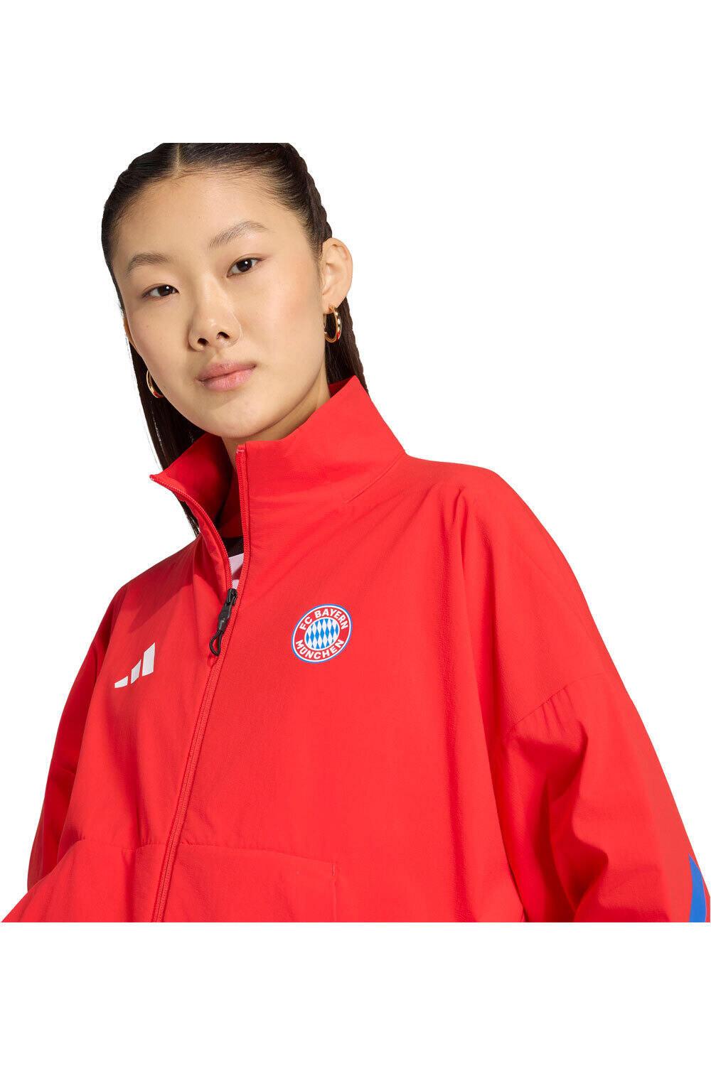 adidas sudadera entrenamiento fútbol B.MUNICH 26 ANTH JKTW vista detalle