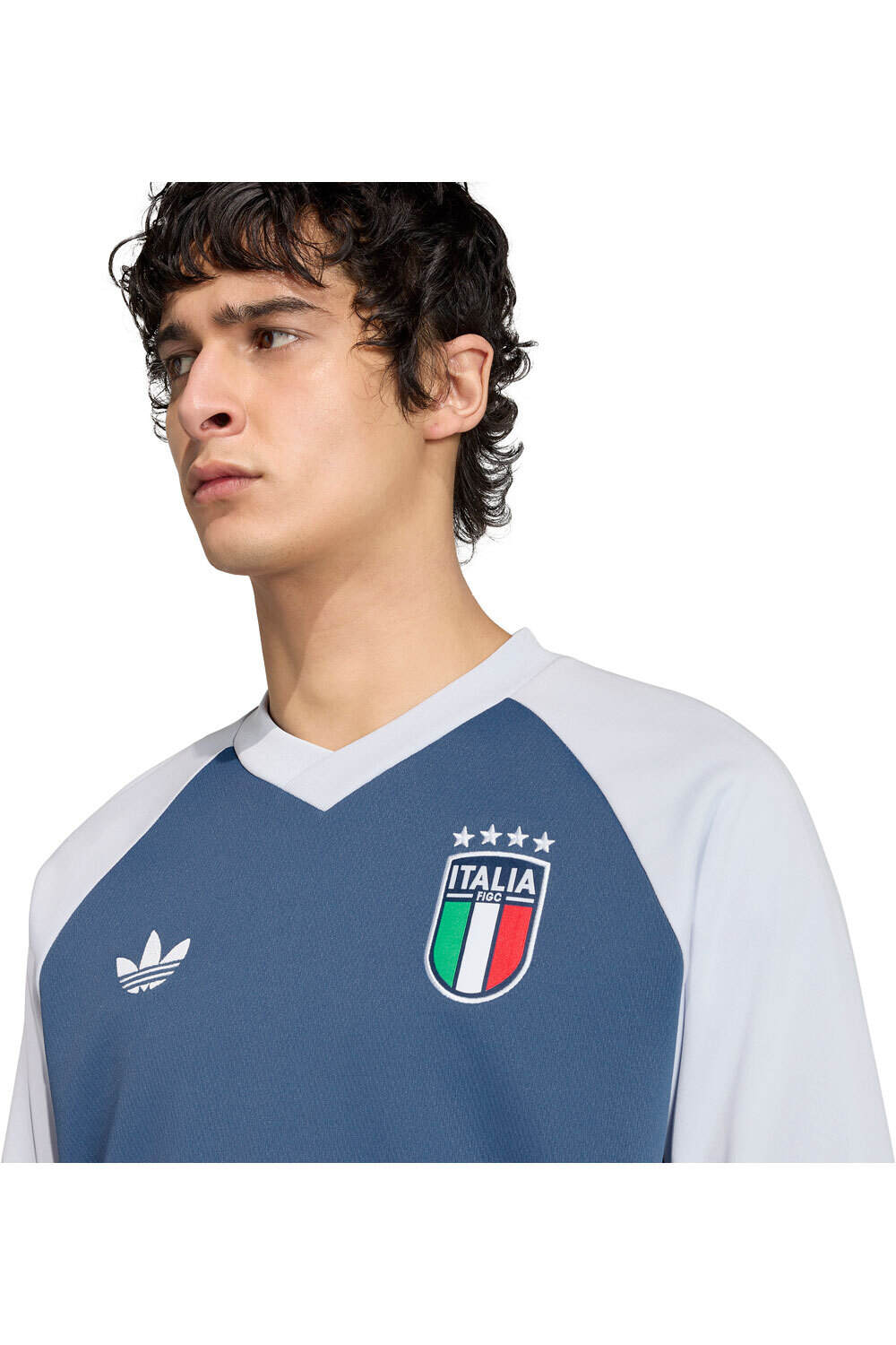 adidas sudadera entrenamiento fútbol CALENTAMIENTO ITALIA 26 2 EQUIPACIN vista detalle