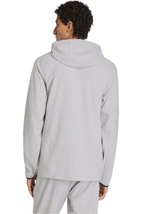 adidas sudadera entrenamiento fútbol CORTAVIENTOS ARGELIA TIRO TECH vista trasera