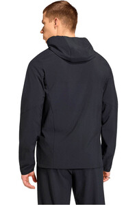 adidas sudadera entrenamiento fútbol CORTAVIENTOS REAL MADRID TRAVEL vista trasera