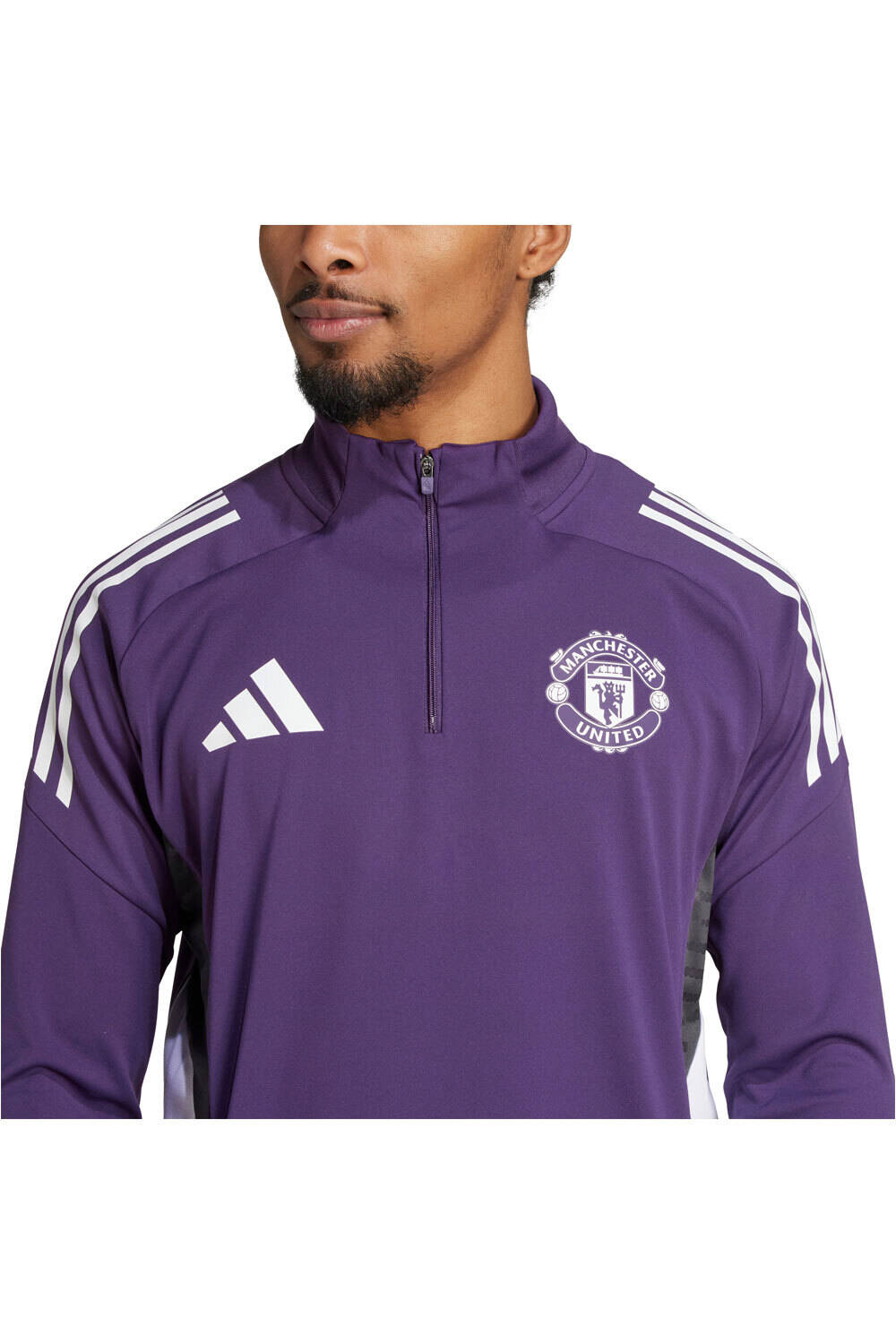 adidas sudadera entrenamiento fútbol ENTRENAMIENTO MANCHESTER U TIRO 25 03