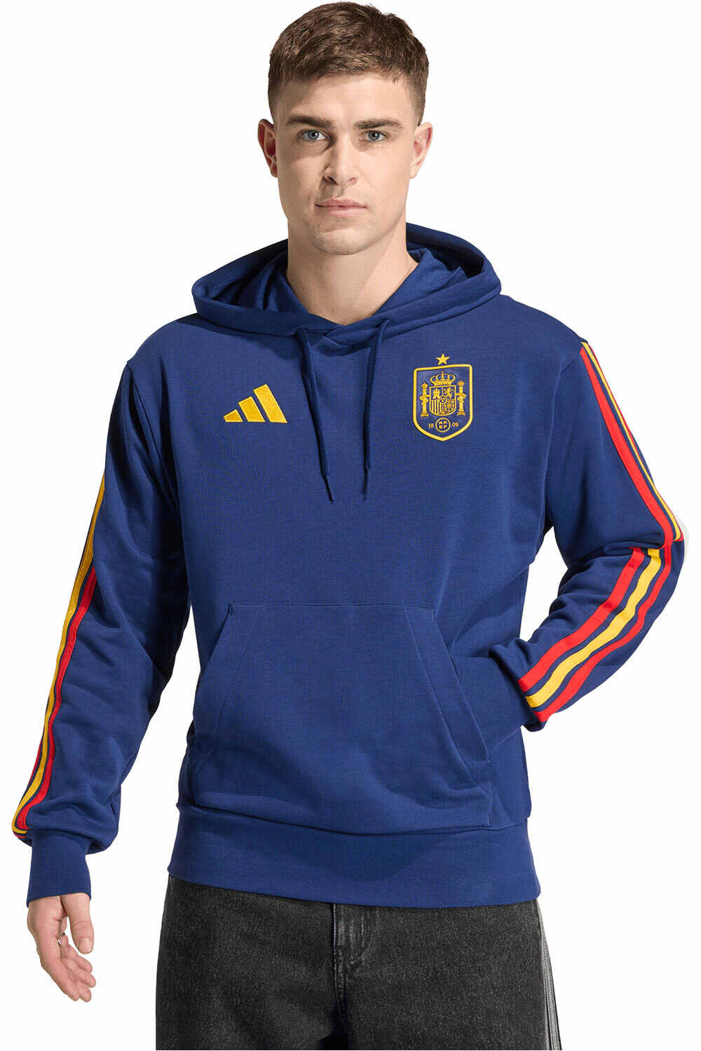 adidas sudadera entrenamiento fútbol ESPAA DNA HOODY MN vista frontal
