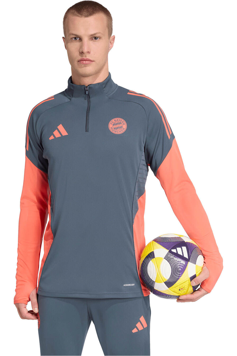 adidas sudadera entrenamiento fútbol FC BAYERN 25/26 TIRO25 COMPETITION vista frontal