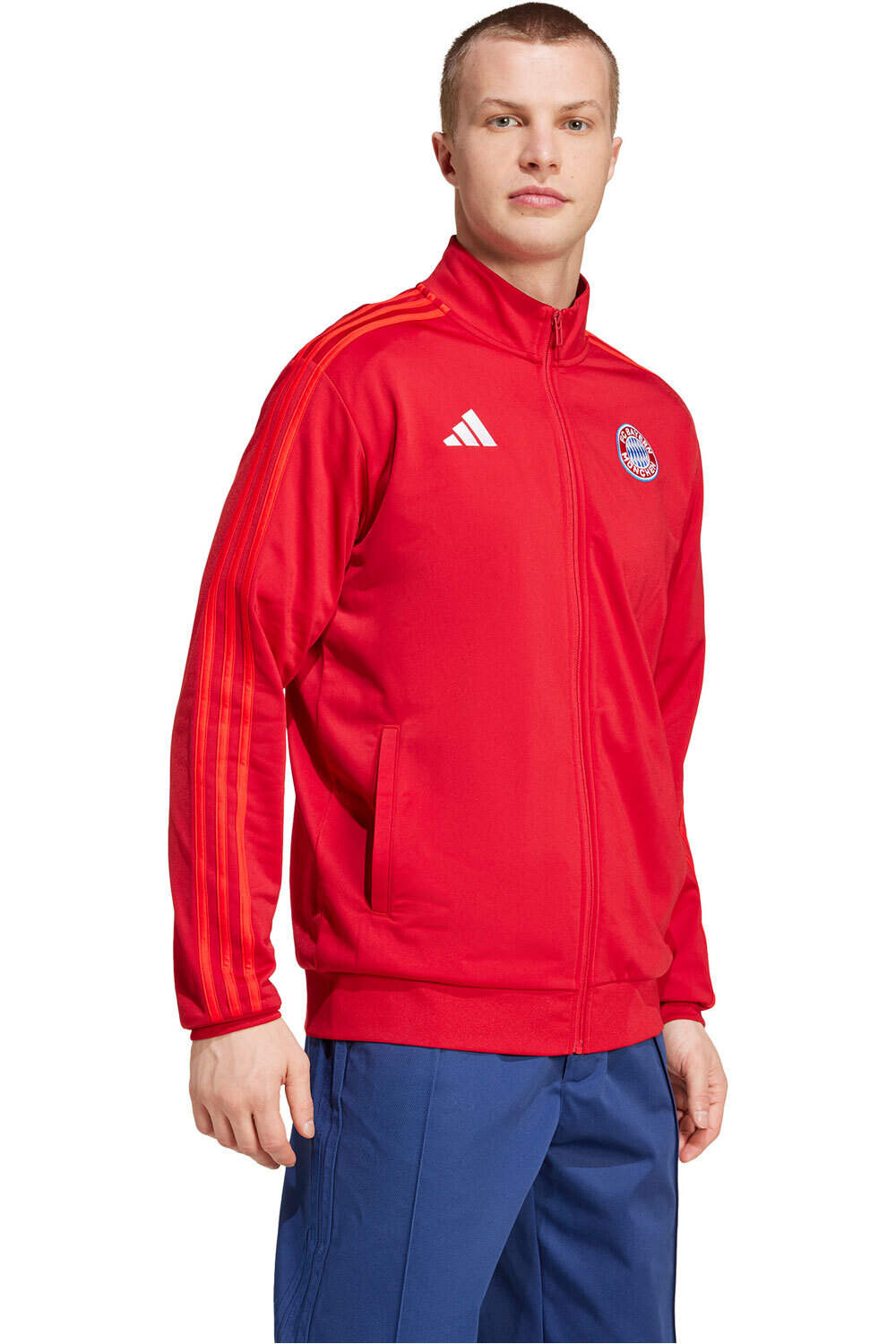 adidas sudadera entrenamiento fútbol FC BAYERN DNA TRACK vista detalle