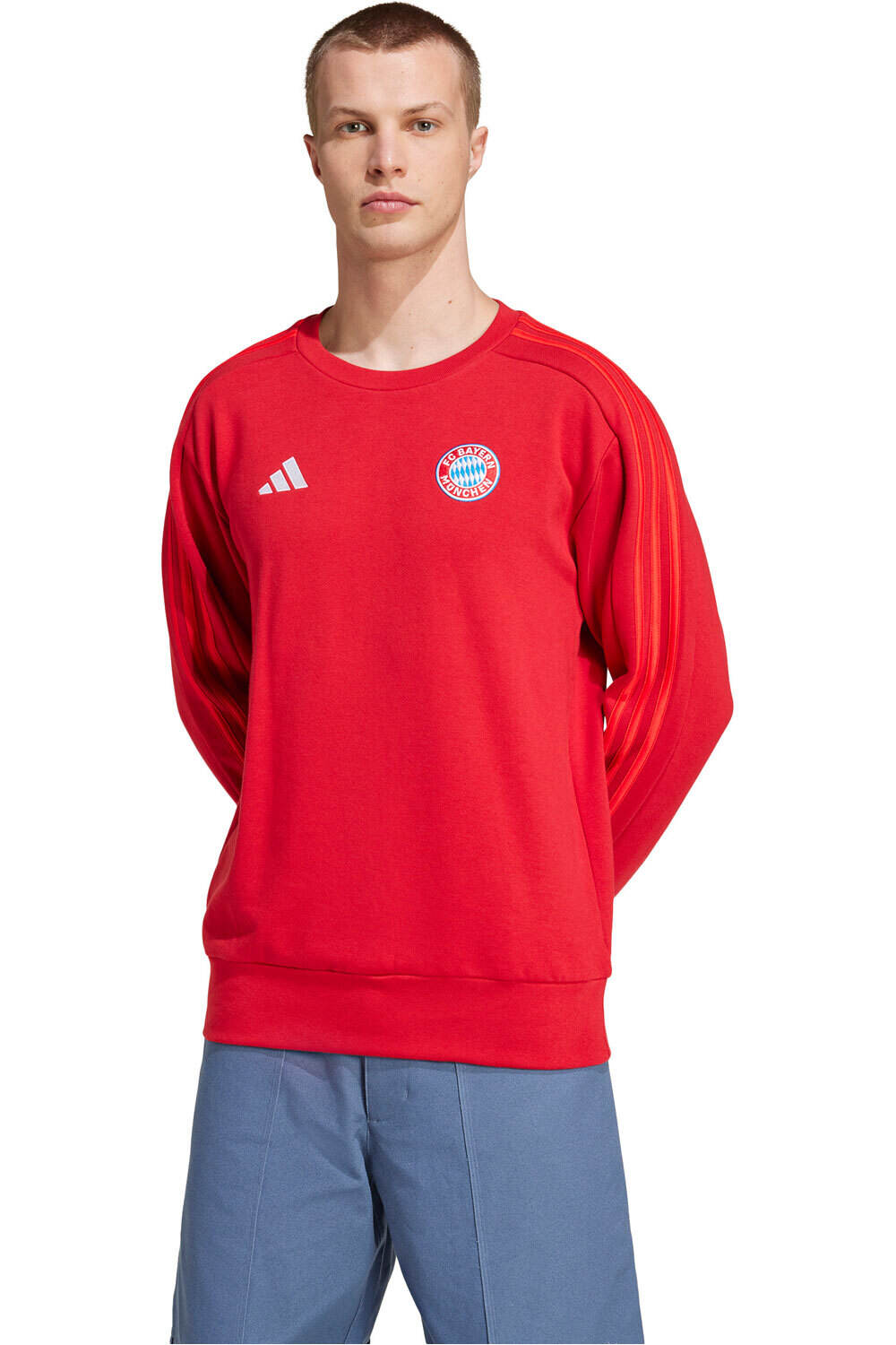 adidas sudadera entrenamiento fútbol FC BAYERN DNA vista frontal