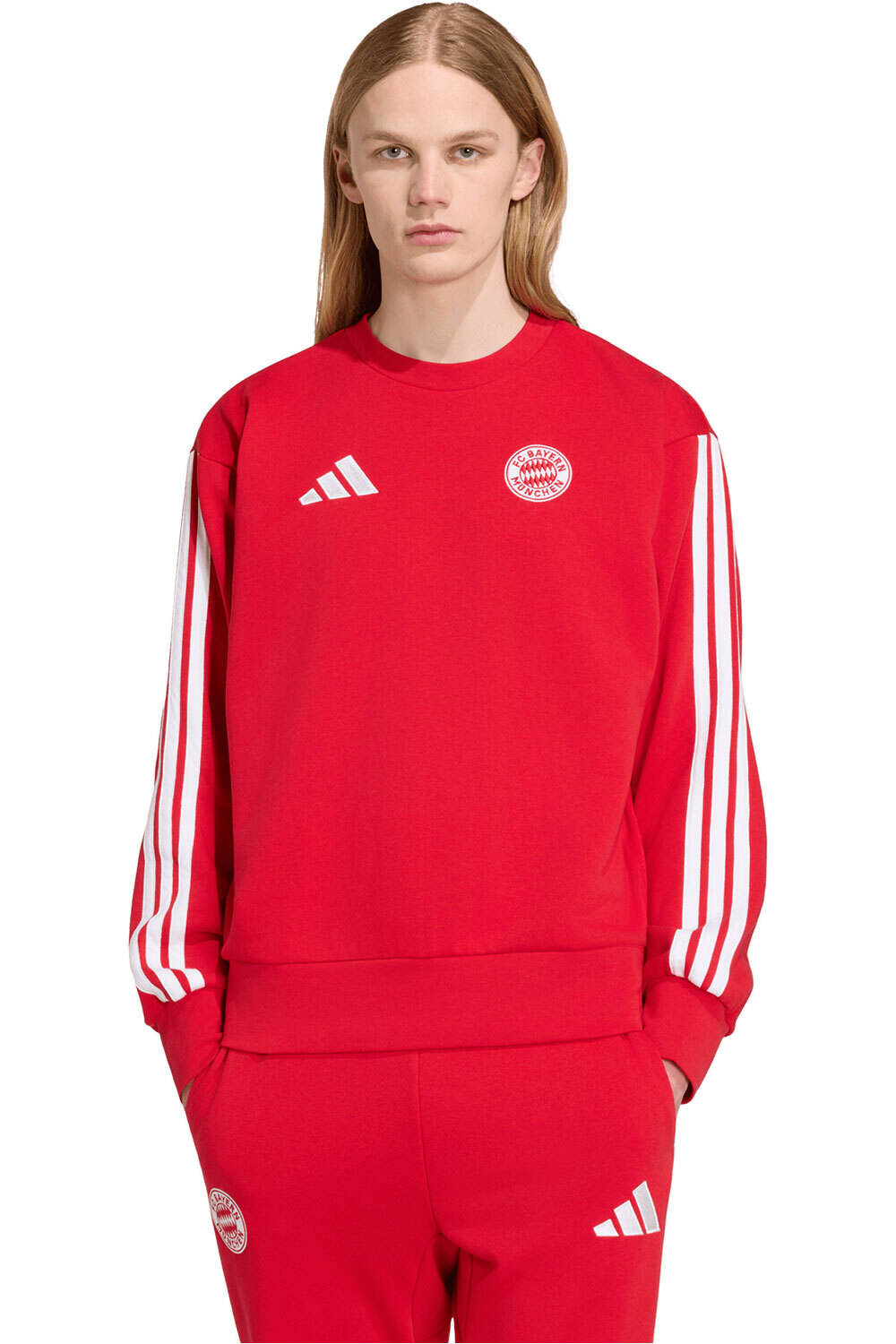 adidas sudadera entrenamiento fútbol FC BAYERN MUENCHEN DNA vista frontal