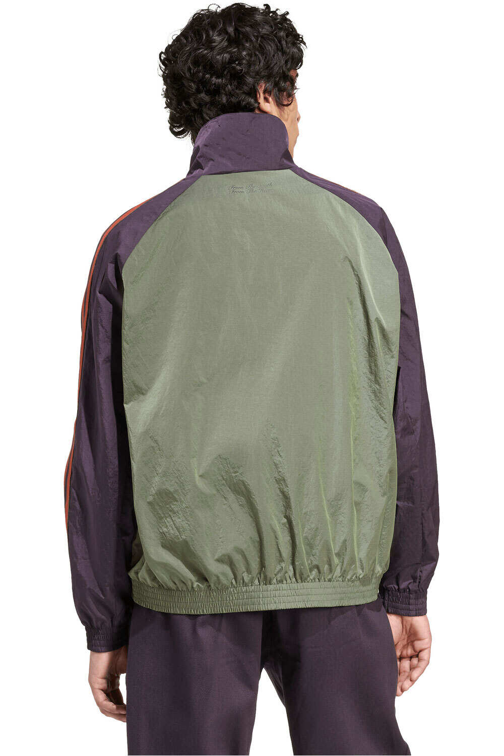 adidas sudadera entrenamiento fútbol FC BAYERN TERRACE ICONS HALF-ZIP vista trasera