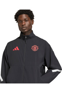 adidas sudadera entrenamiento fútbol HIMNO MANCHESTER UNITED Z.N.E. vista detalle