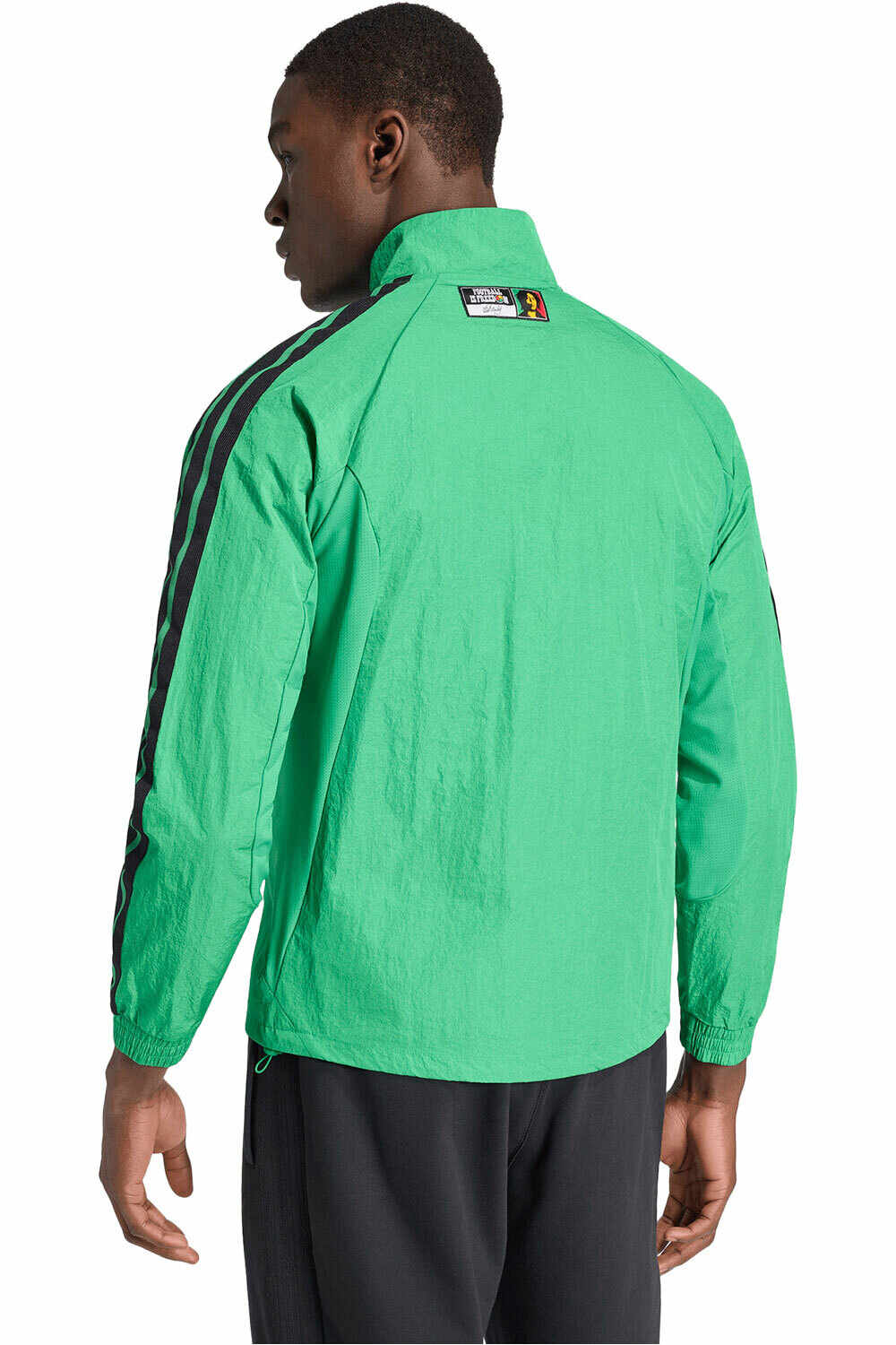 adidas sudadera entrenamiento fútbol HIMNO PRIMERA EQUIPACIN JAMAICA vista trasera